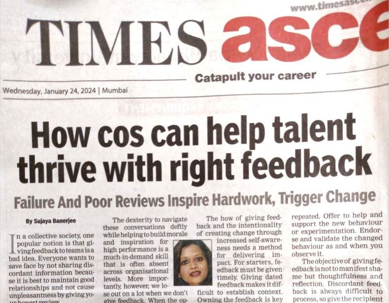 How Companies can help Talent thrive with right feedback